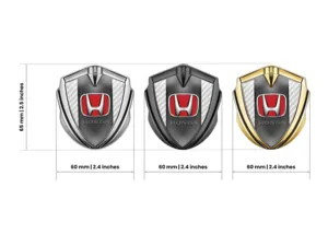 Honda Auto Abzeichen Luxus Finish Legierung Limitert
